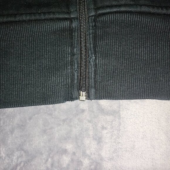 Women's Lululemon MISSING TAG Black Athletica Cropped Zip-Up Hoodie Fits XS or S - Picture 10 of 10